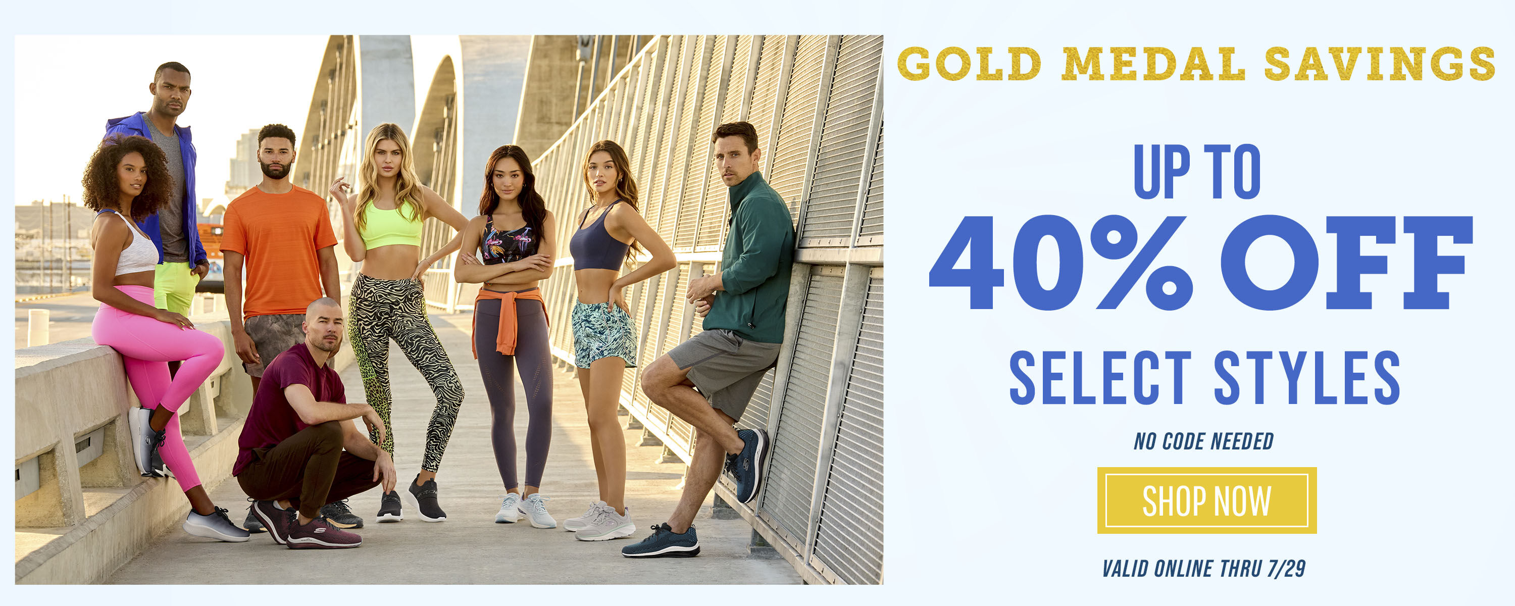 Gold Medal Savings - Up to 40% off Select Styles ~ SHOP NOW